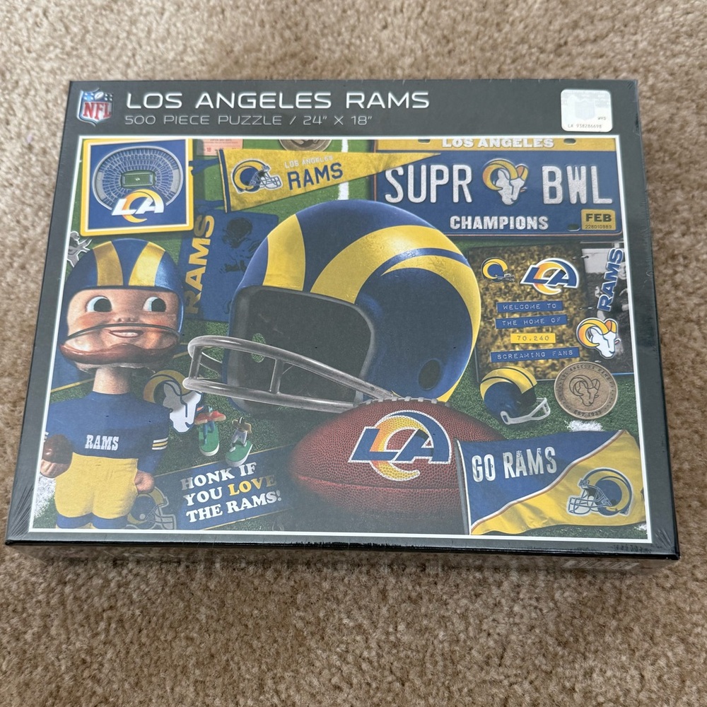 Los Angeles Rams 500 Piece Puzzle